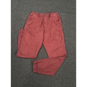 Bear Bottom Mens Medium Red Burgundy Stretch Pants Hiking Stretch Gorpcore